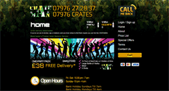 Desktop Screenshot of crateman.co.uk